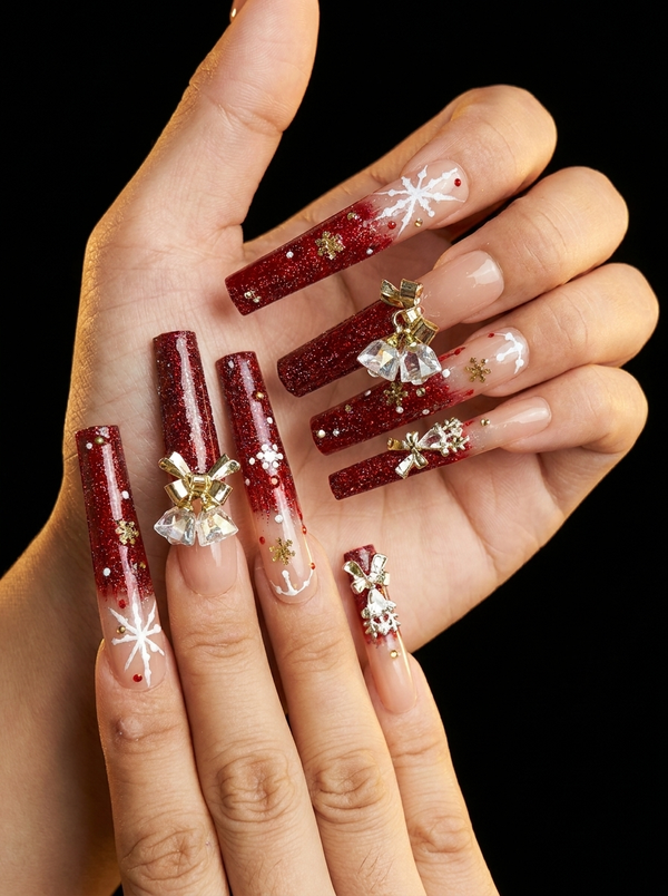 Red Snowflake