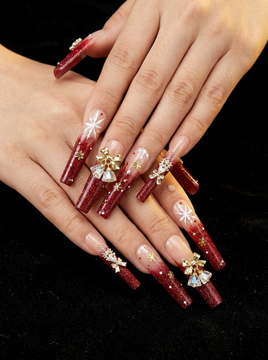 Red Snowflake